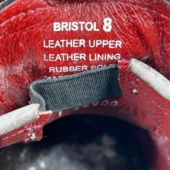 Freebird By Steven Bristol Brown Snakeskin Chunky Bootie US 8 Wester Boho Heel - Picture 10 of 10